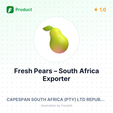 Fresh Pears – summary card, no photo uploaded yet
