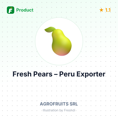 Fresh Pears – summary card, no photo uploaded yet