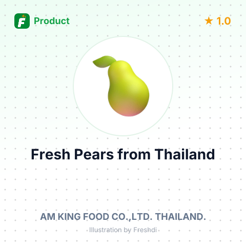 Fresh Pears – summary card, no photo uploaded yet