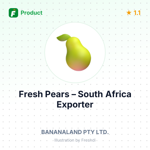Fresh Pears – summary card, no photo uploaded yet