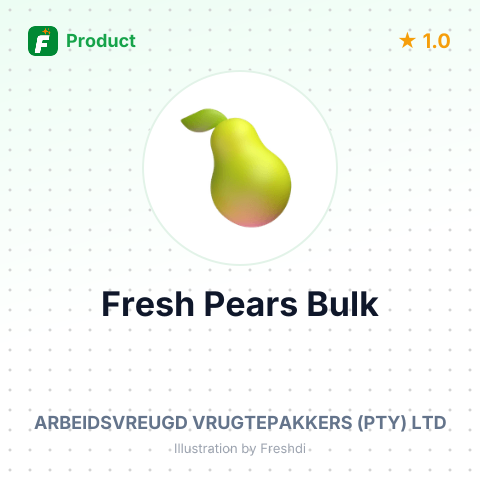 Fresh Pears – summary card, no photo uploaded yet