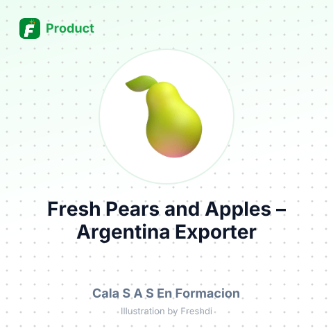 Fresh Pears and Apples – summary card, no photo uploaded yet