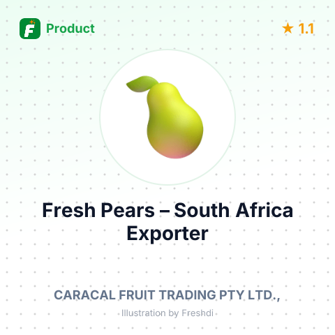 Fresh Pears – summary card, no photo uploaded yet