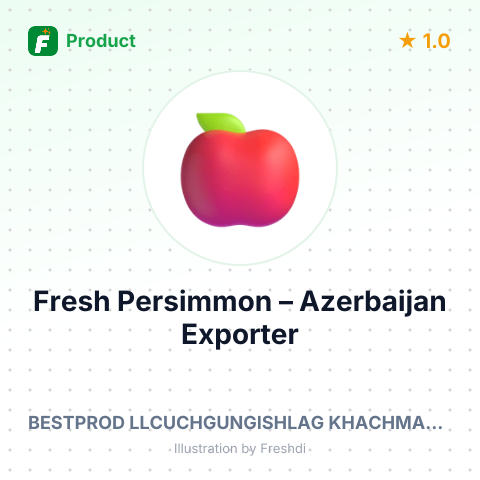Fresh Persimmon – summary card, no photo uploaded yet