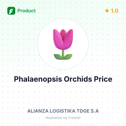 Fresh Phalaenopsis Orchids – summary card, no photo uploaded yet