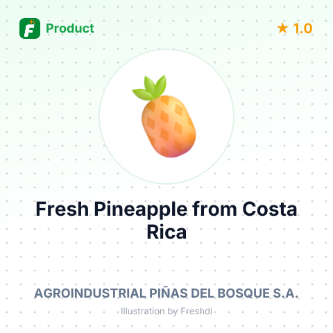 Fresh Pineapple – summary card, no photo uploaded yet