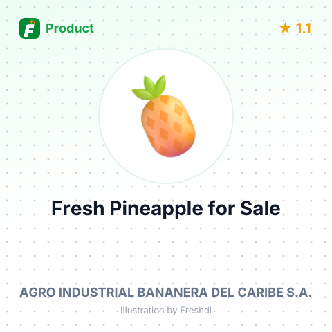 Fresh Pineapple Boxes – summary card, no photo uploaded yet