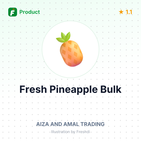 Fresh Pineapple – summary card, no photo uploaded yet