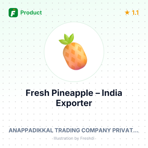 Fresh Pineapple – summary card, no photo uploaded yet
