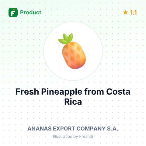 Fresh Pineapple – summary card, no photo uploaded yet