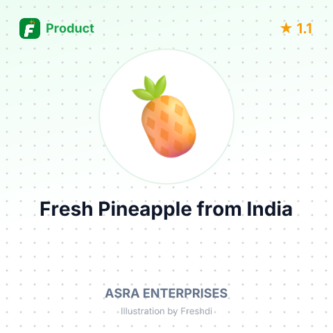 Fresh Pineapple – summary card, no photo uploaded yet