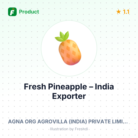 Fresh Pineapple – summary card, no photo uploaded yet