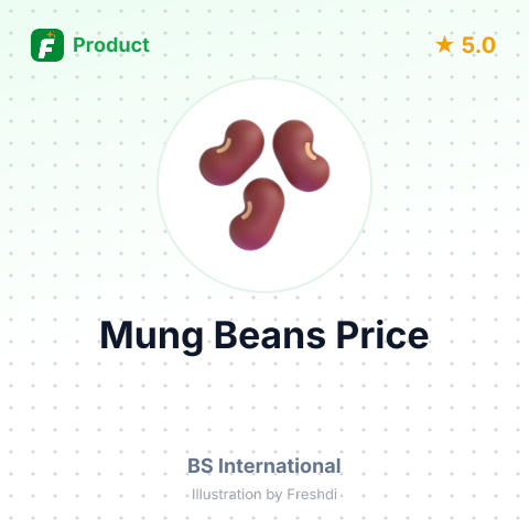 Green Whole Mung Beans – summary card, no photo uploaded yet