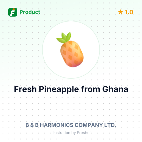 Fresh Pineapple – summary card, no photo uploaded yet
