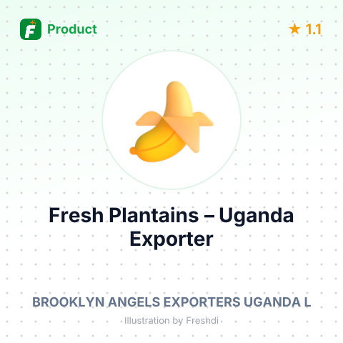 Fresh Plantains – summary card, no photo uploaded yet