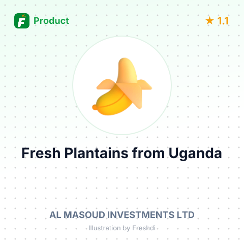 Fresh Plantains – summary card, no photo uploaded yet