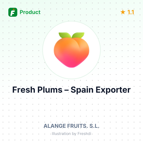 Fresh Plums – summary card, no photo uploaded yet