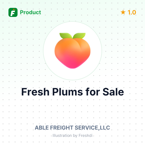 Fresh Plums and Prunes – summary card, no photo uploaded yet