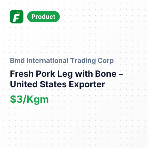 Fresh Pork Leg with Bone – summary card, no photo uploaded yet