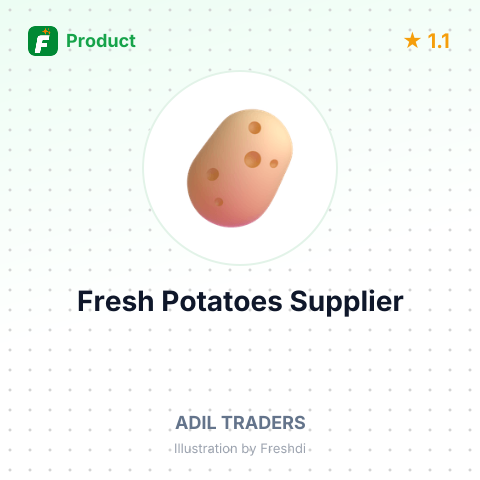 Fresh Potatoes – summary card, no photo uploaded yet