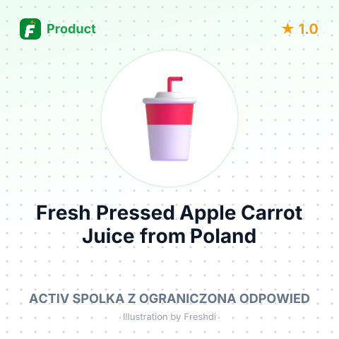 Fresh Pressed Apple Carrot Juice – summary card, no photo uploaded yet