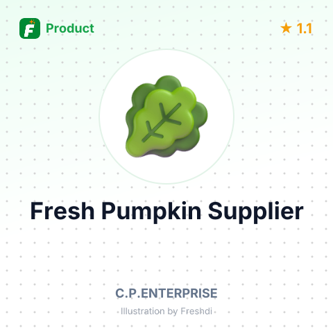 Fresh Pumpkin – summary card, no photo uploaded yet