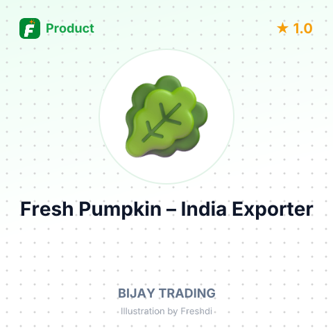 Fresh Pumpkin – summary card, no photo uploaded yet