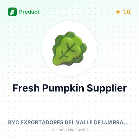 Fresh Pumpkin – summary card, no photo uploaded yet