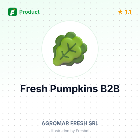 Fresh Pumpkins – summary card, no photo uploaded yet