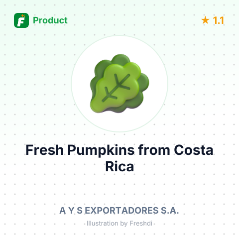 Fresh Pumpkins – summary card, no photo uploaded yet