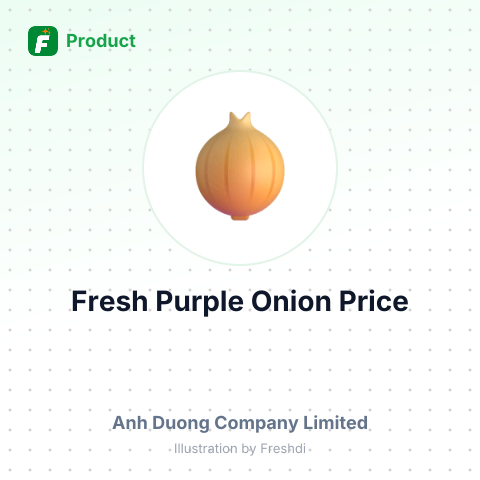 Fresh Purple Onion (Shallot) – summary card, no photo uploaded yet