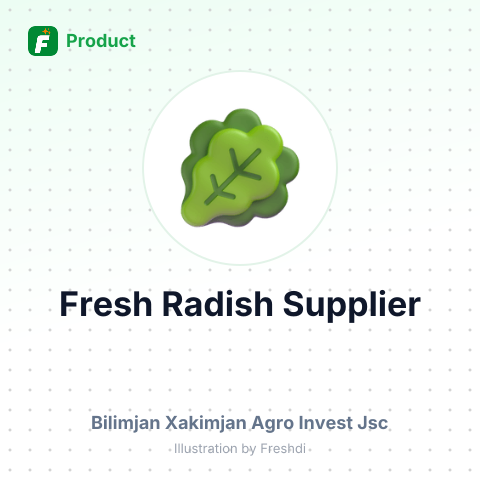Fresh Radish – summary card, no photo uploaded yet