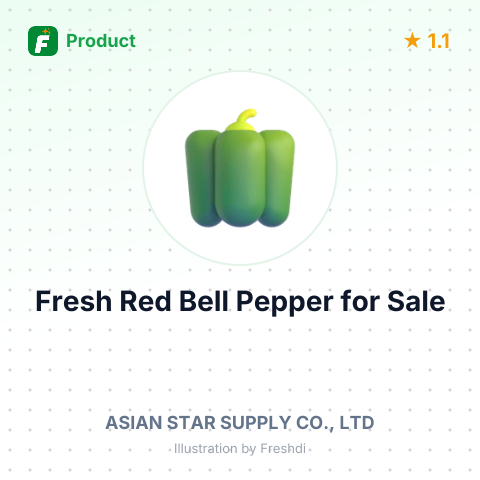 Fresh Red Bell Pepper – summary card, no photo uploaded yet