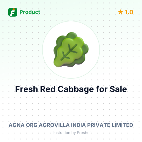 Fresh Red Cabbage – summary card, no photo uploaded yet