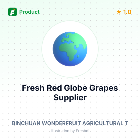 Fresh Red Globe Grapes – summary card, no photo uploaded yet