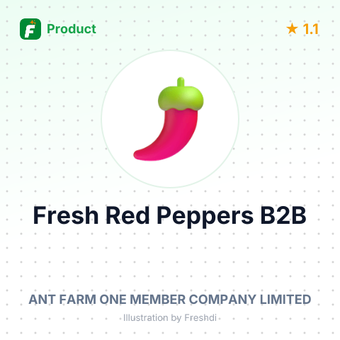 Fresh Red Peppers – summary card, no photo uploaded yet