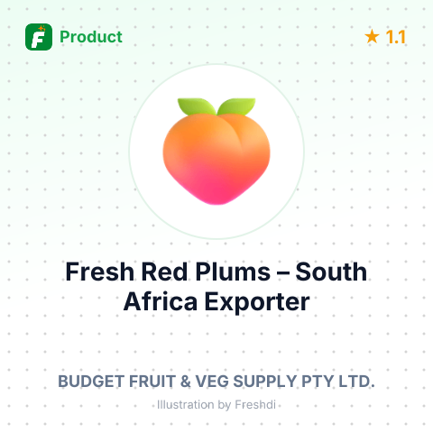 Fresh Red Plums – summary card, no photo uploaded yet