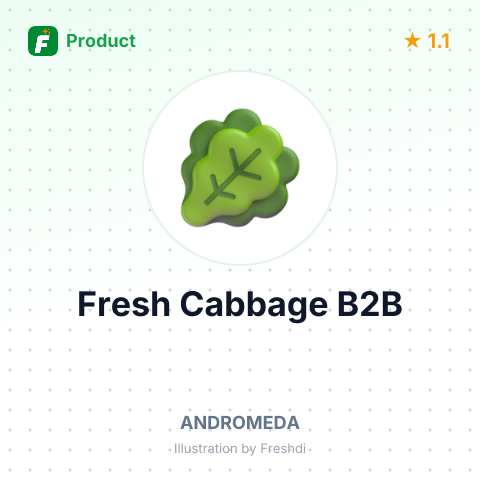 Fresh Red and White Cabbage – summary card, no photo uploaded yet