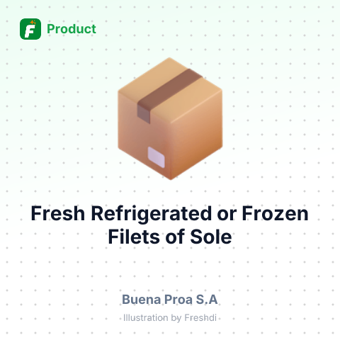 Fresh, Refrigerated, or Frozen Filets of Sole – summary card, no photo uploaded yet