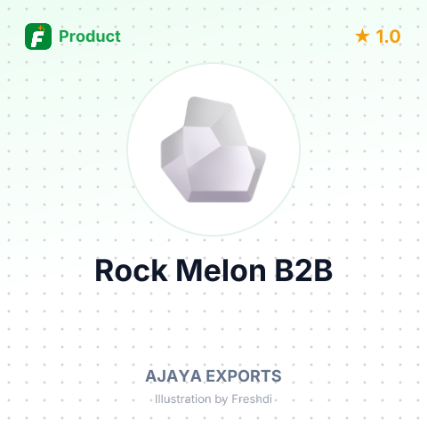 Fresh Rock Melon – summary card, no photo uploaded yet