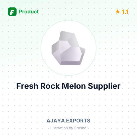 Fresh Rock Melon – summary card, no photo uploaded yet