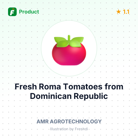 Fresh Roma Tomatoes – summary card, no photo uploaded yet
