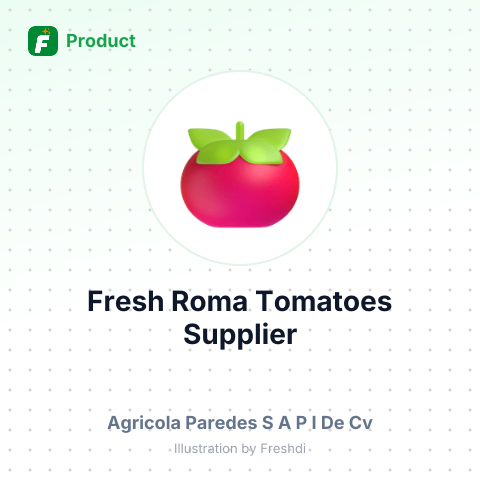 Fresh Roma Tomatoes – summary card, no photo uploaded yet