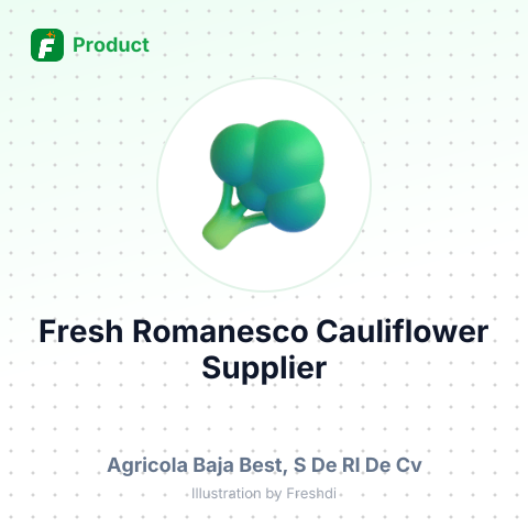 Fresh Romanesco Cauliflower – summary card, no photo uploaded yet