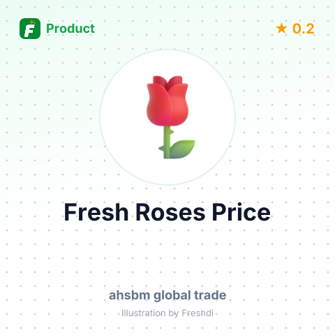 Fresh Roses – summary card, no photo uploaded yet