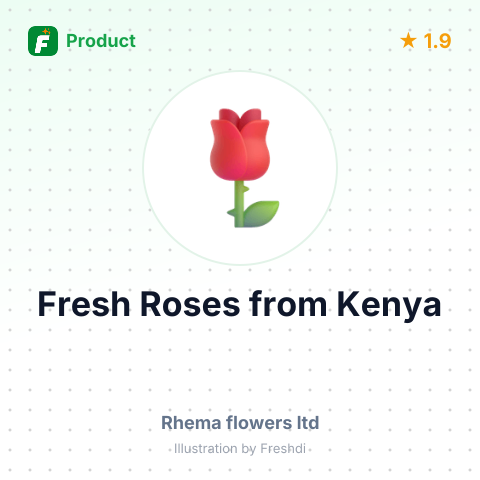 Fresh Roses – summary card, no photo uploaded yet