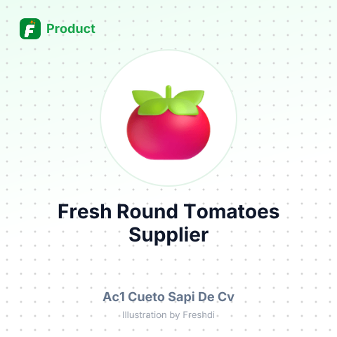 Fresh Round Tomatoes – summary card, no photo uploaded yet