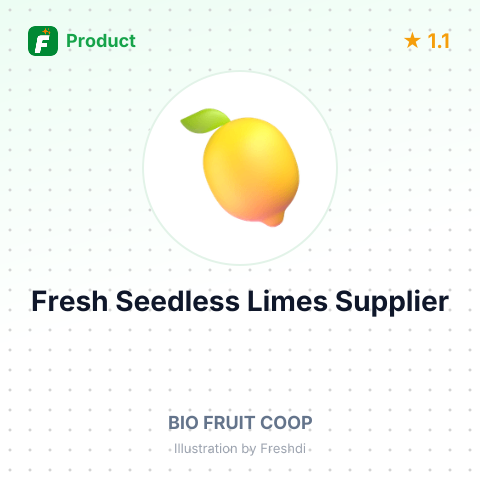Fresh Seedless Limes – summary card, no photo uploaded yet