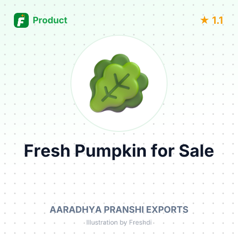 Fresh Small Pumpkin – summary card, no photo uploaded yet
