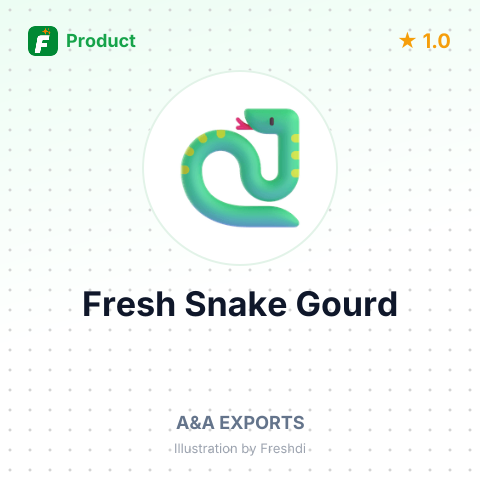 Fresh Snake Gourd – summary card, no photo uploaded yet